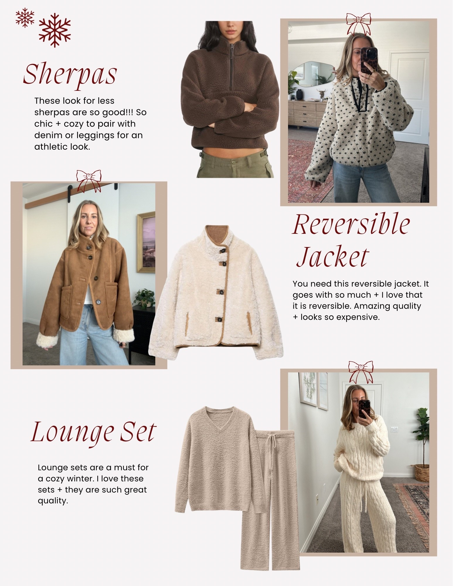 Winter cozy must haves 

#LTKFindsUnder100 #LTKGiftGuide #LTKHoliday
