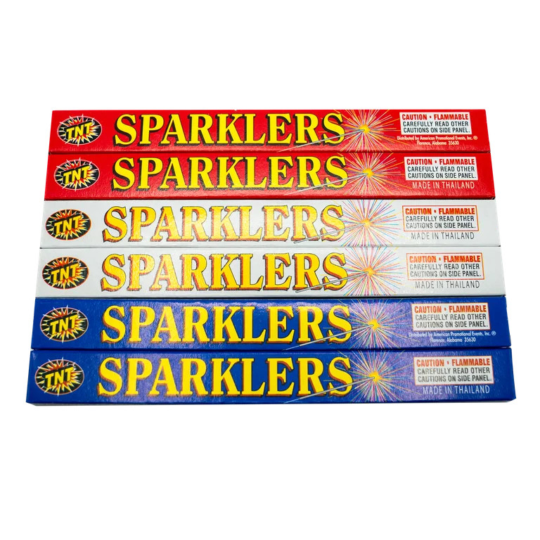 Sparklers, TNT Fireworks, Gold Sparklers | Walmart (US)
