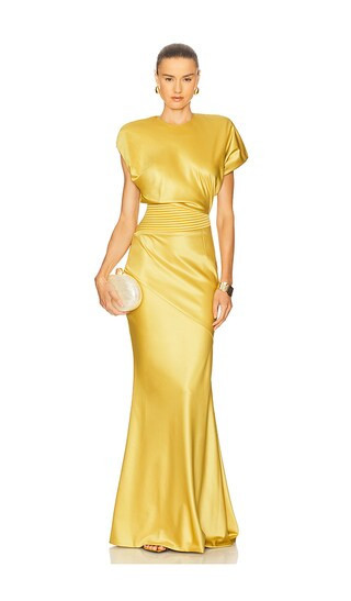 Zhivago Bond Gown in Yellow. - size 2 | Revolve Clothing (Global)