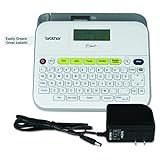 Brother P-touch Label Maker, Versatile Easy-to-Use Labeler, PTD400AD, AC Adapter, QWERTY Keyboard, M | Amazon (US)