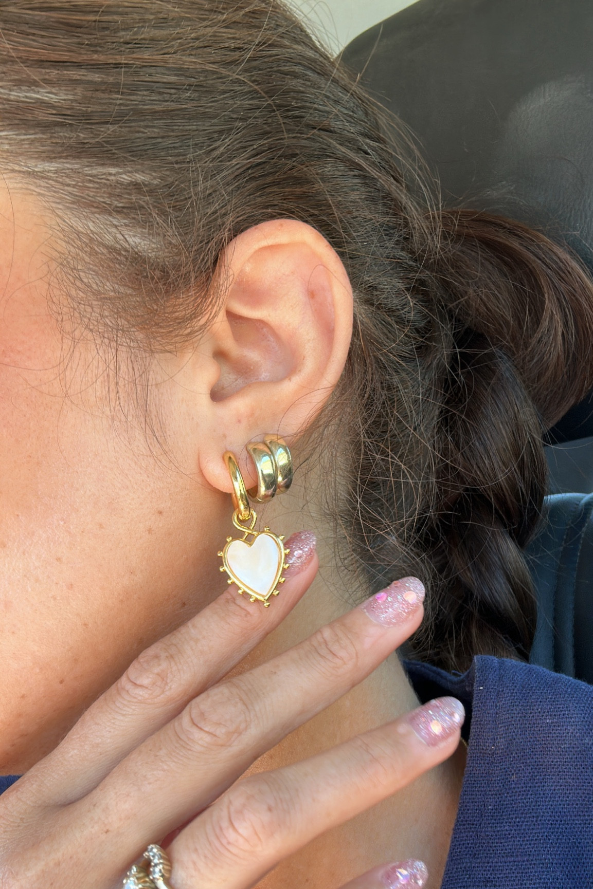 heart earrings ✨