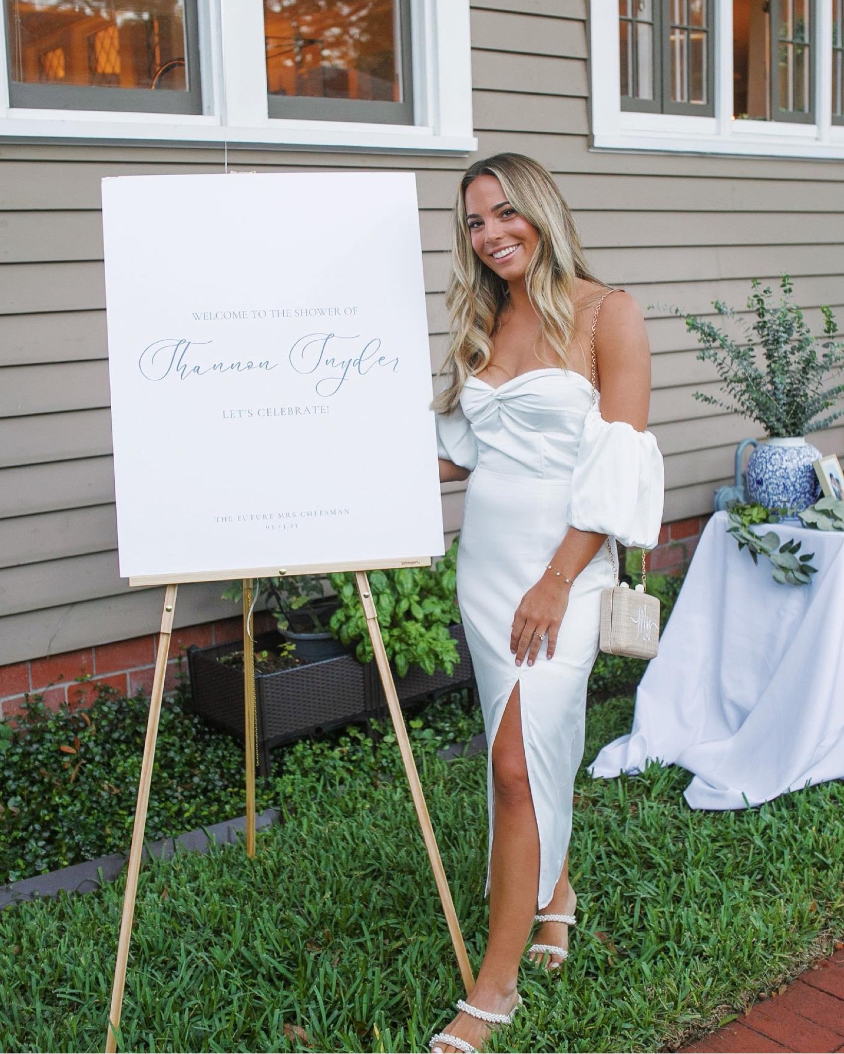 Bridal shower fit 🤍

#LTKwedding