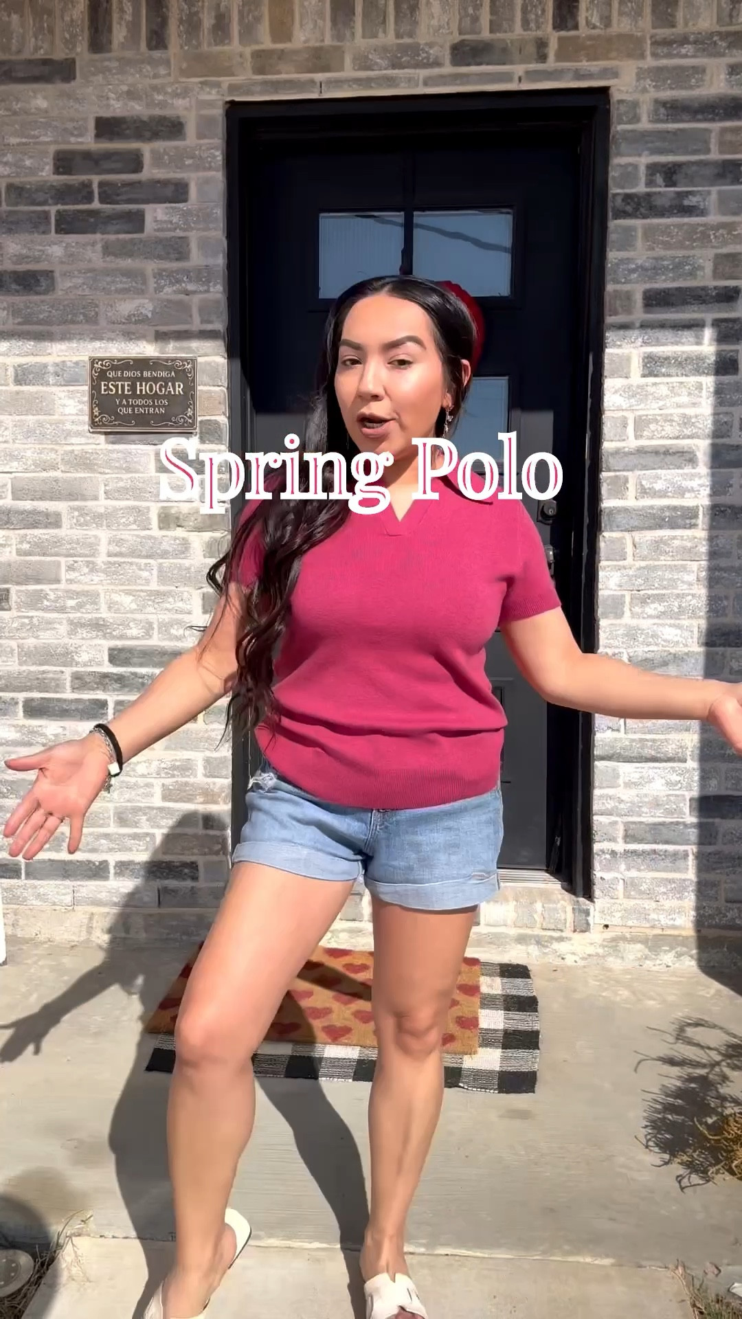 Spring polo shirt   #springootd #springbreak ￼

#LTKSeasonal #LTKgrwm #LTKootd