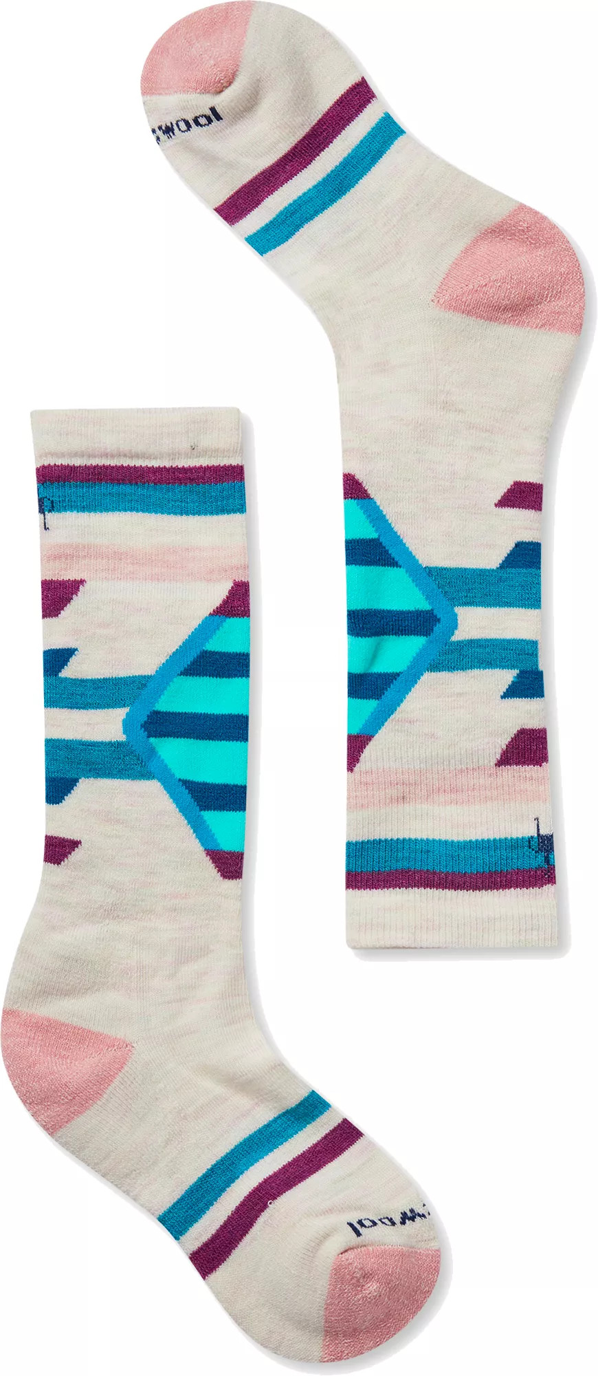 Smartwool Kids' Ski Racer Socks, Medium, Moonbeam | Dick's Sporting Goods