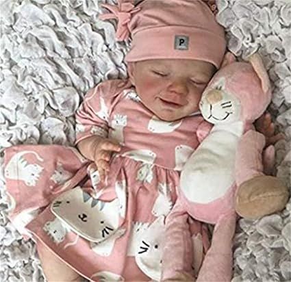 Fa Rich Reborn Baby Dolls - 18 inches Realistic Newborn Sleeping Girl Dolls Baby for Girls, Lifel... | Amazon (US)