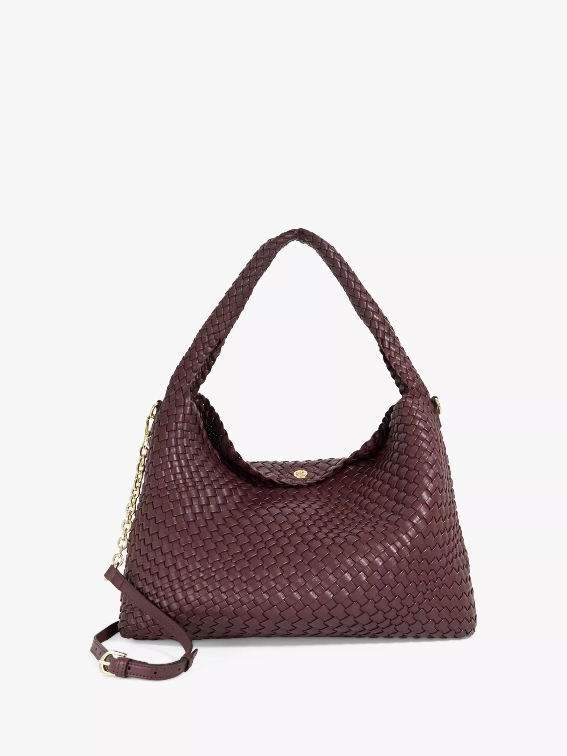 Dune London Deliberate L Woven Shoulder Bag | John Lewis (UK)