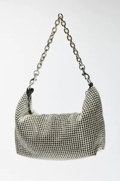 Freya Chunky Rhinestone Baguette Bag | Urban Outfitters (US and RoW)