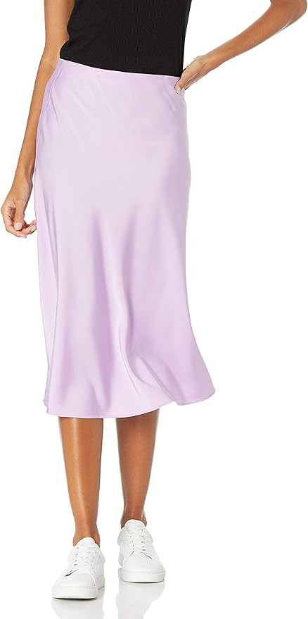 The Drop Women's Maya Silky Slip Skirt | Amazon (US)