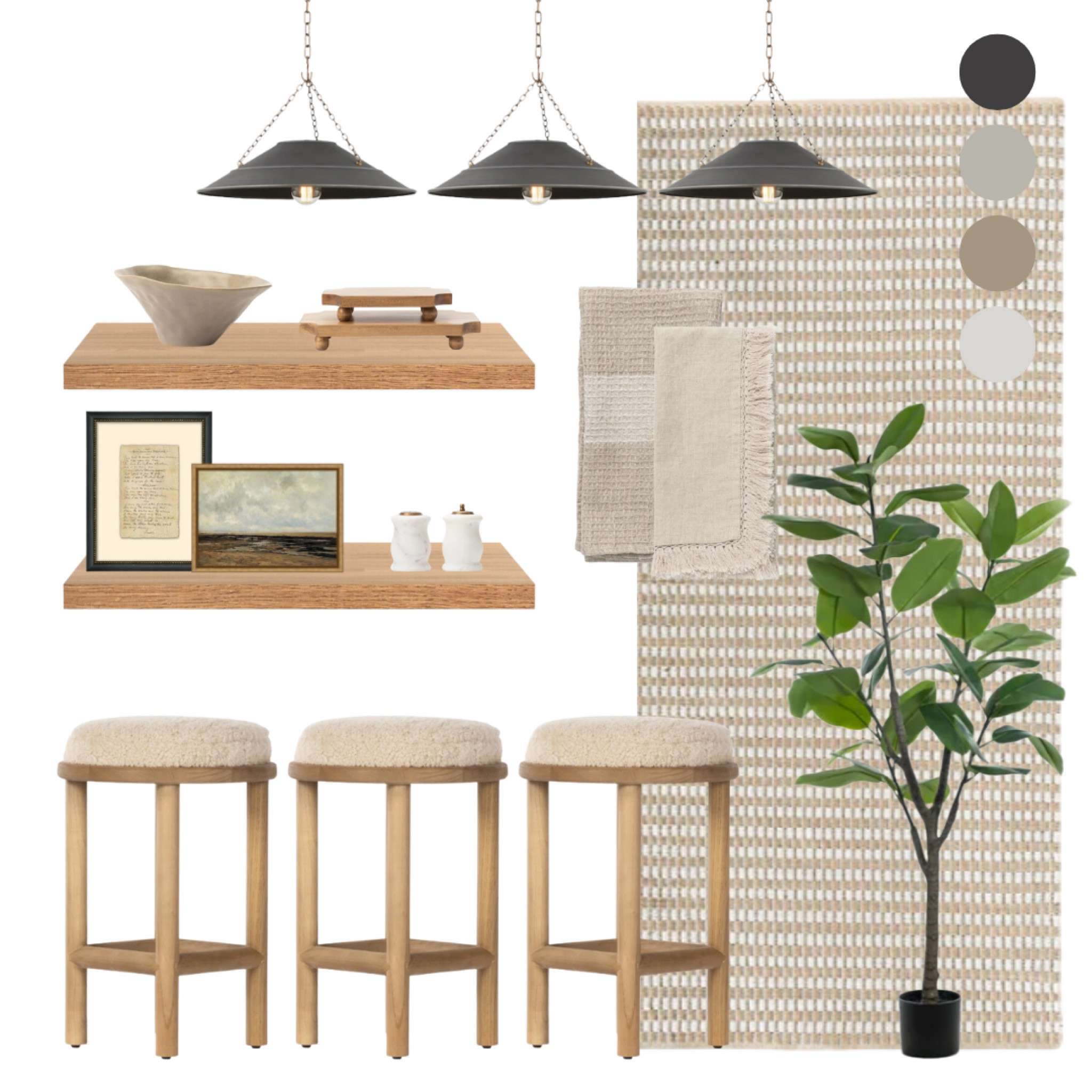 Kitchen, kitchen decor, kitchen mood board, bar stools, kitchen lighting, pendants, farmhouse kitchen, kitchen accessories, home inspo, interior design 

#LTKhome #LTKU #LTKstyletip