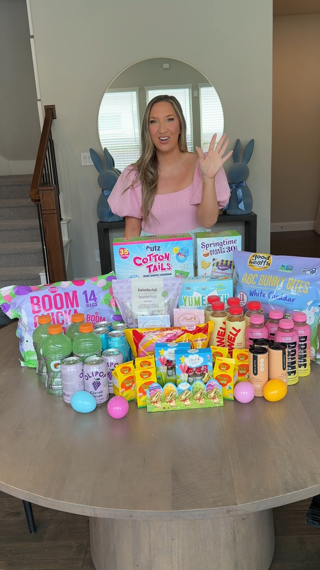 Easter spring snack cart for delivery drivers!

Easter candy, snack, easter basket, easter bunny, spring

#LTKSeasonal #LTKHome #LTKWatchNow