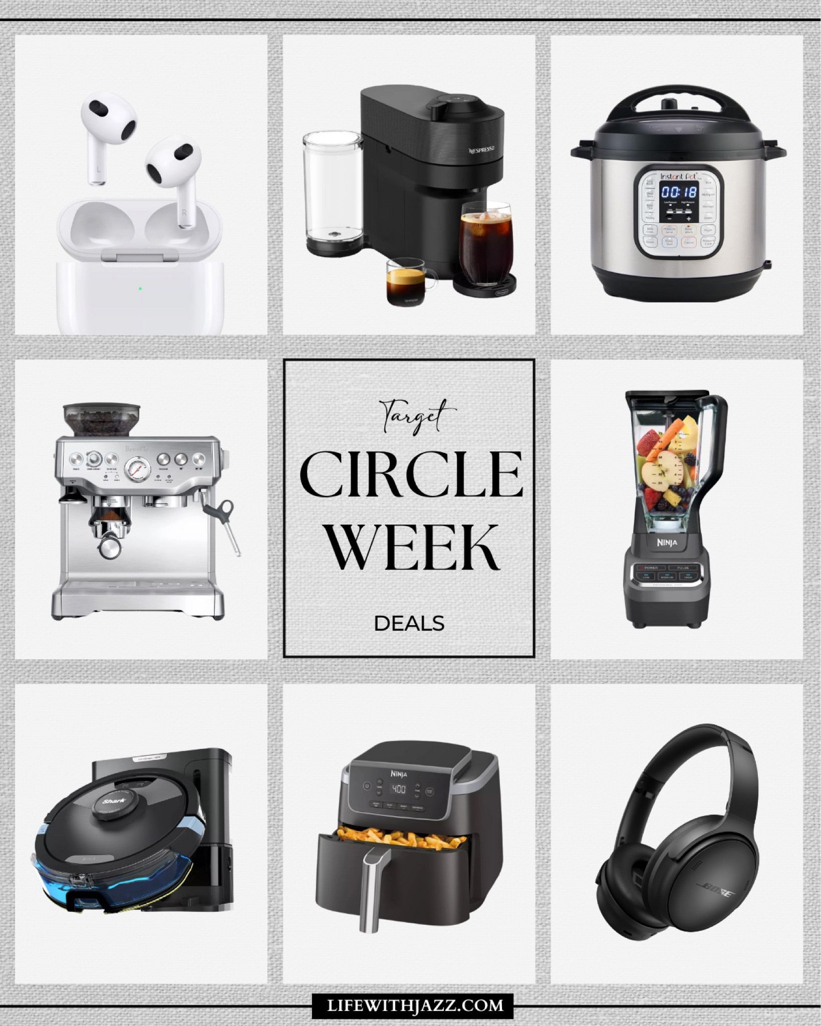 Target circle week deals - kitchen + tech 

Sale ends 10/12! 

Home essentials / kitchen essentials / coffee machines / instapot 

#LTKHome #LTKSaleAlert