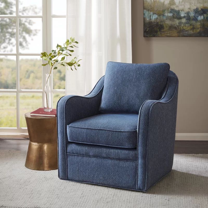 Loftus Upholstered Swivel Armchair | Wayfair North America