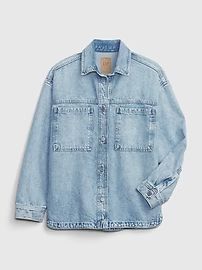 Denim Shirt Jacket with Washwell | Gap (US)