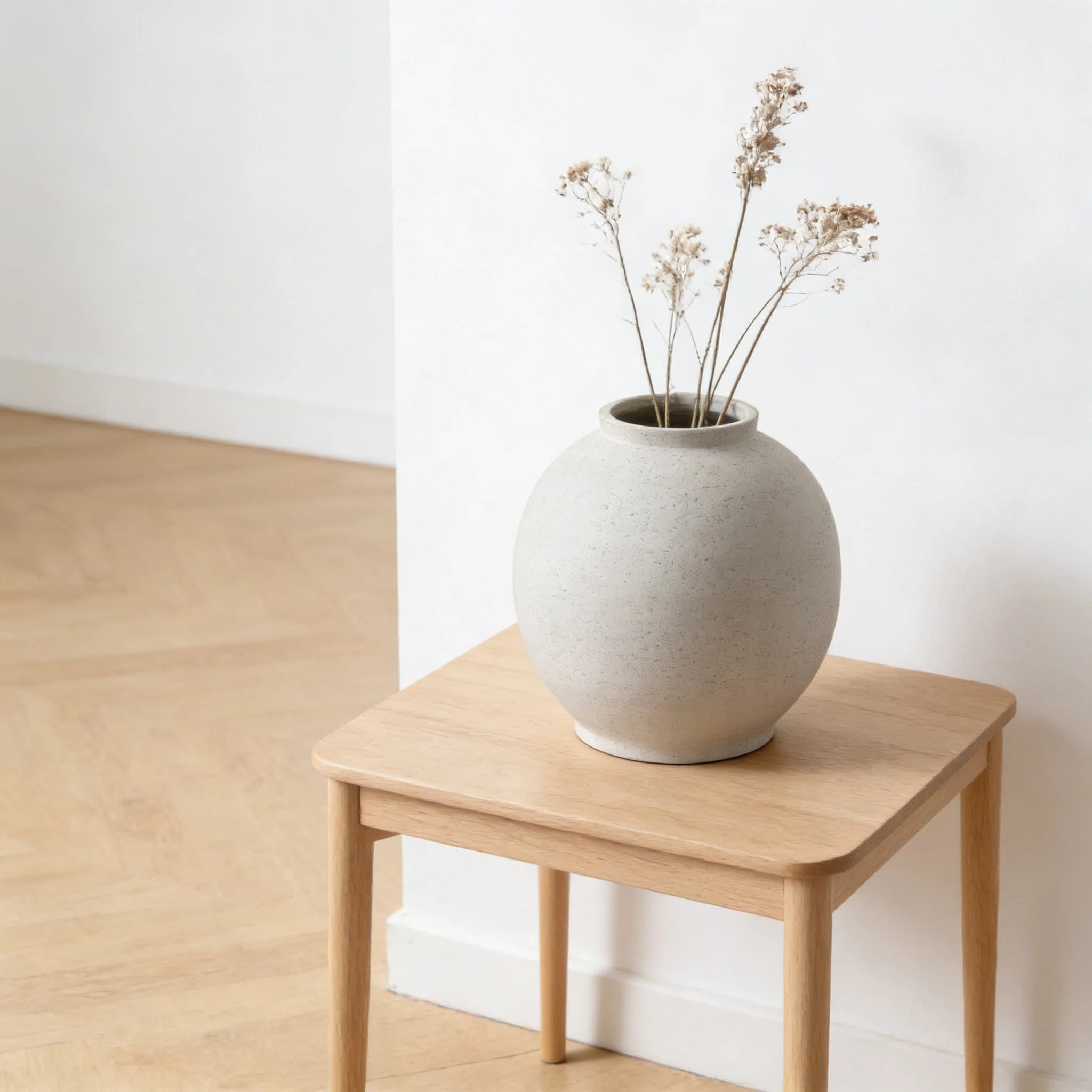 Large Farmhouse Ceramic Vase, 10.8 Inch Rustic Handmade Terracotta Vase For Flower Arrangements, ... | Wayfair North America