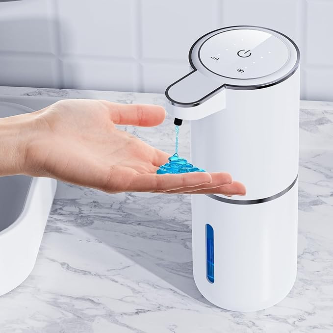 Automatic Liquid Soap Dispenser,380ml Wall Mount Touchless 4 Gear Adjustable Electric Liquid Soap... | Amazon (US)