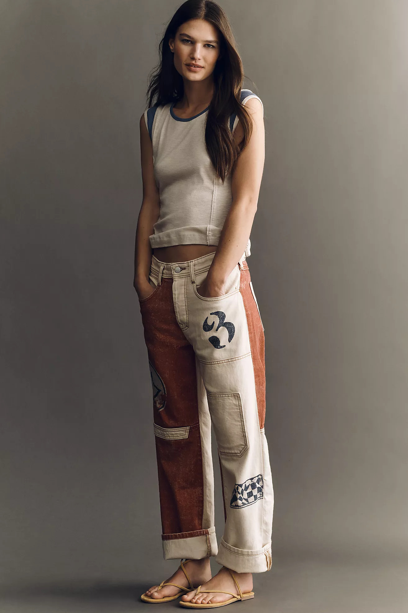 The Celeste Boyfriend Mid-Rise Relaxed Jeans by Pilcro | Anthropologie (US)