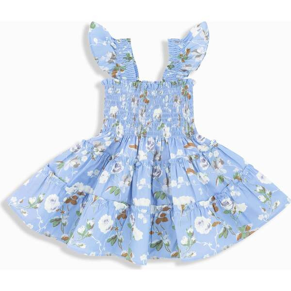 The Tiny Ellie Nap Dress, Sky Bluebonnet | Maisonette