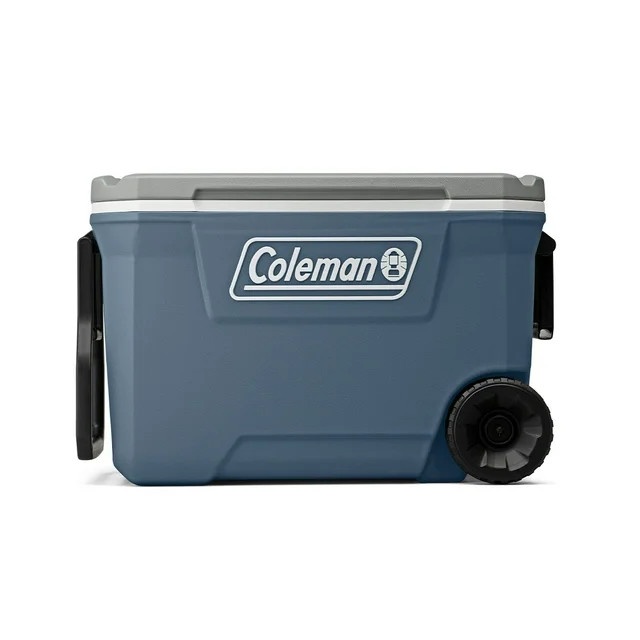 Coleman 316 Series 62QT Lakeside Blue Hard Chest Wheeled Cooler for Backyard, Camping, Beach or T... | Walmart (US)