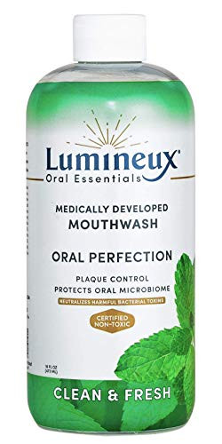 Lumineux Oral Essentials Clean & Fresh Mouthwash Dentist Formulated & Microbiome Safe Alcohol/Preservative/Sugar Free | Amazon (US)