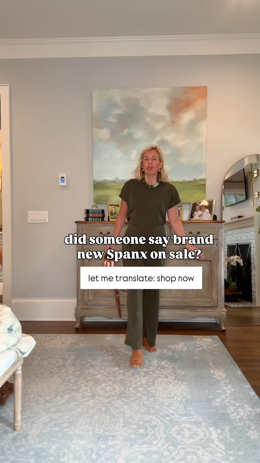 No matter what is on your agenda, Spanx Air Essentials will get you there! We are wearing these fabulous pieces ALL the ways. True comfort and stylish loungewear that just gets better and better. 

Code - LTK20 for 20% off full-priced styles sitewide in the LTK app

Sizing:
Draped Maxi Dress - xs
Draped Jumpsuit - small petite 
Draped Tee - xs
Draped Midi Skirt - small 
Crewneck Striped Top - xs 
Booty Boost Leggings - small 7/8
Air Essentials Tee - xs
Pleated Wide Leg Pants - small petite

@Spanx 
#spanxpartner

#LTKdayinmylife #LTKSeasonal #LTKOver40

#LTKSaleAlert #LTKActive #LTKmomlife