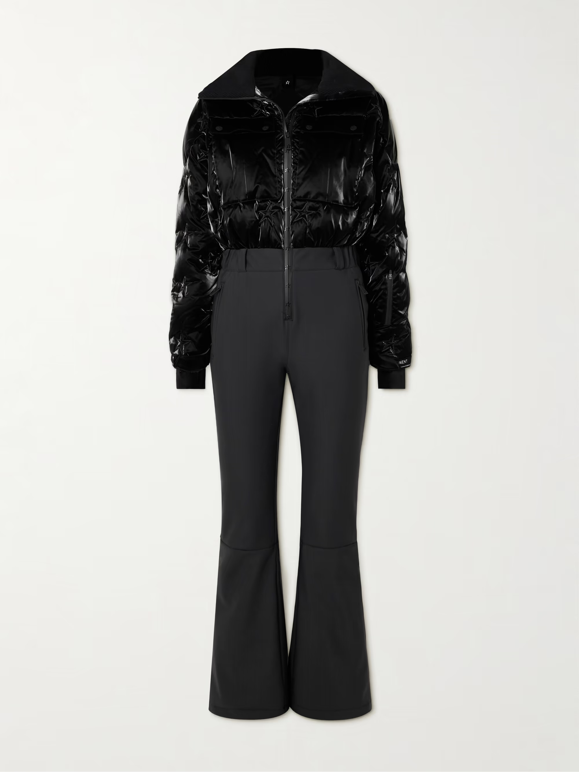 Helen embroidered quilted down ski suit | NET-A-PORTER (US)
