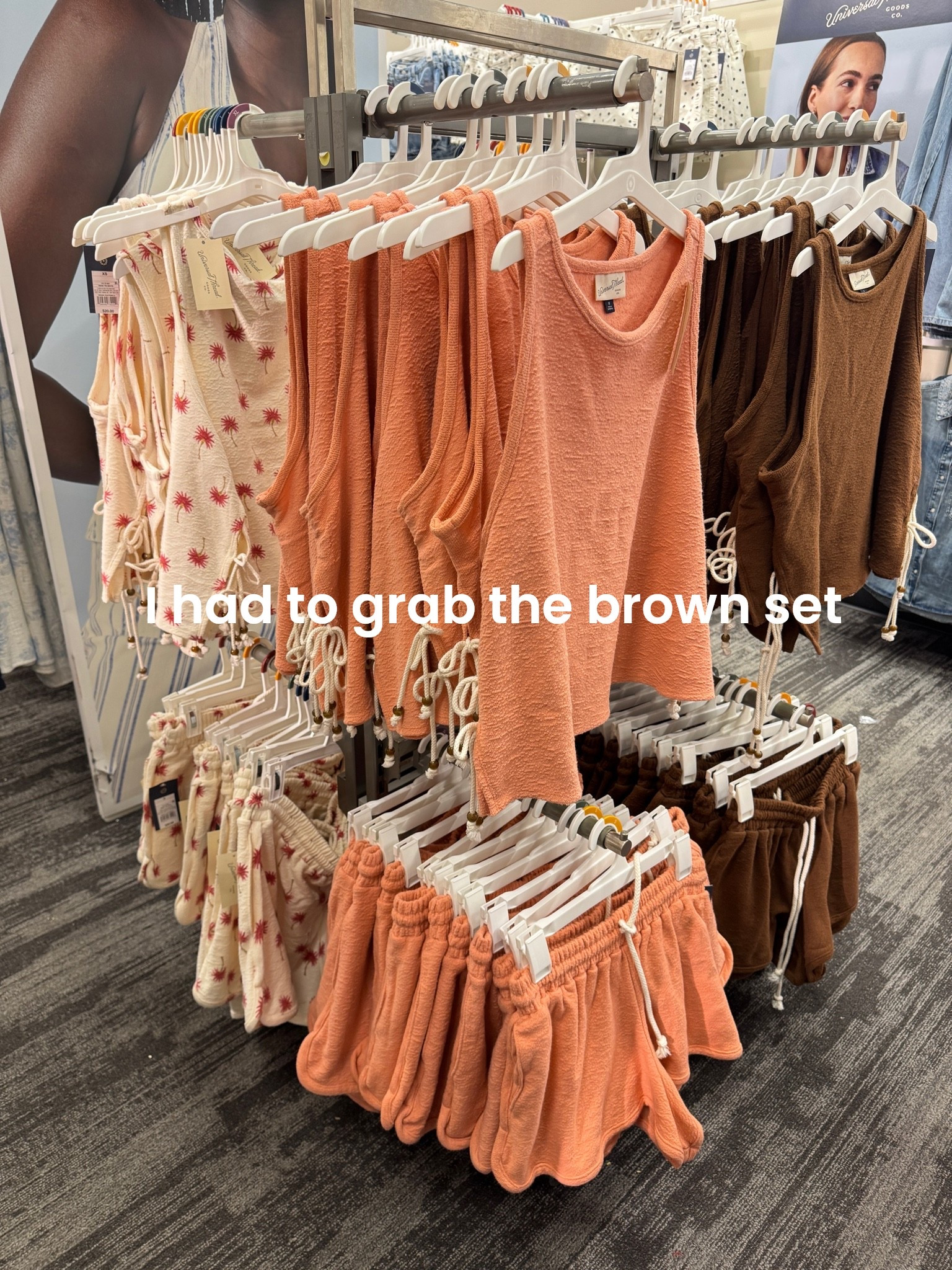 @target #ad #sponsored

Size M in the top it’s oversized and L in the shorts