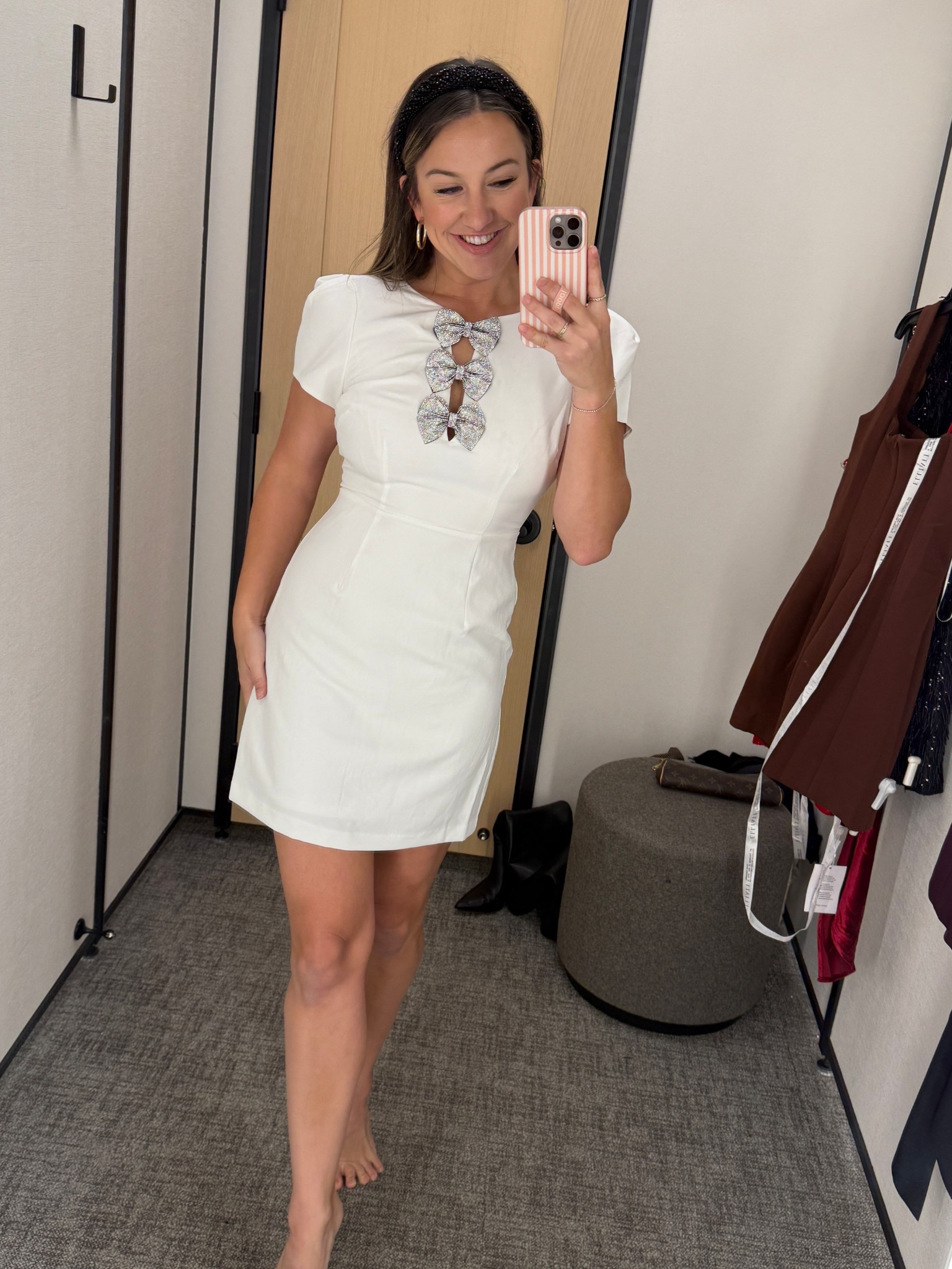 I realllllllly love this one! The shape is SO flattering and girly and festive. Normally the cut out look isn’t cute on me but this one is really classy and fun! 

#LTKHoliday #LTKGiftGuide #LTKParties