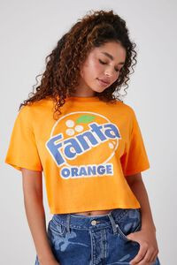 Fanta Orange Graphic Crop Top | Forever 21 (US)
