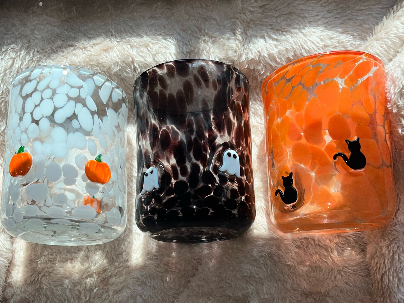 These cups😍 I am so obsessed! It is officially spooky season and I cannot be happier ! These are the perfect transition cups for summer into fall or Halloween🎃 I am so obsessed 👻 #explorepage #trendy #aesthetic #cups #halloween #fall #decor #halloweencups #halloweendecor #falldecor #ghost #pumpkin #cat #blackcat #cupcollection #anthropologie #spooky #spookyseason #happyhalloween #happyfall #ltk #liketoknowit 

#LTKunder100 #LTKunder50 #LTKFind