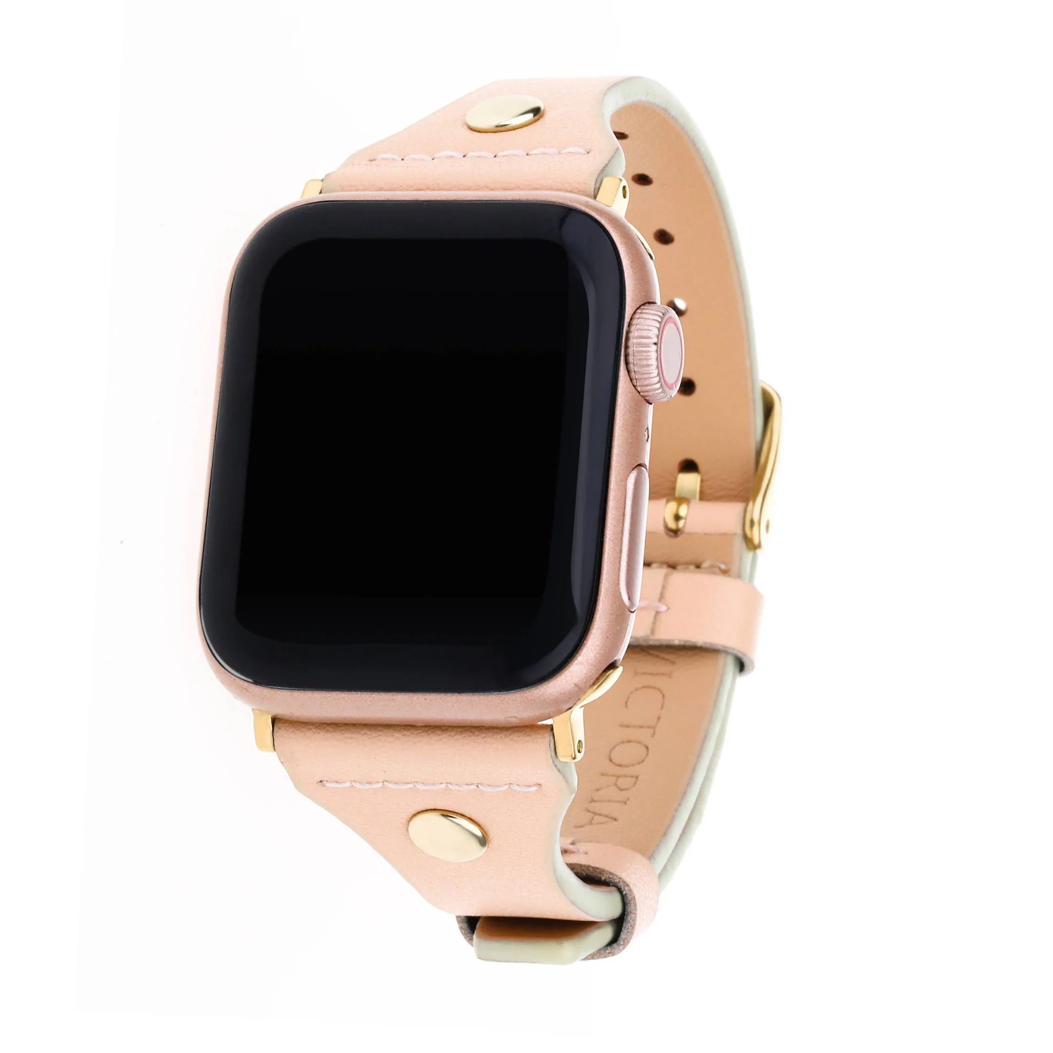 Blush on Gold Apple Watch | Victoria Emerson