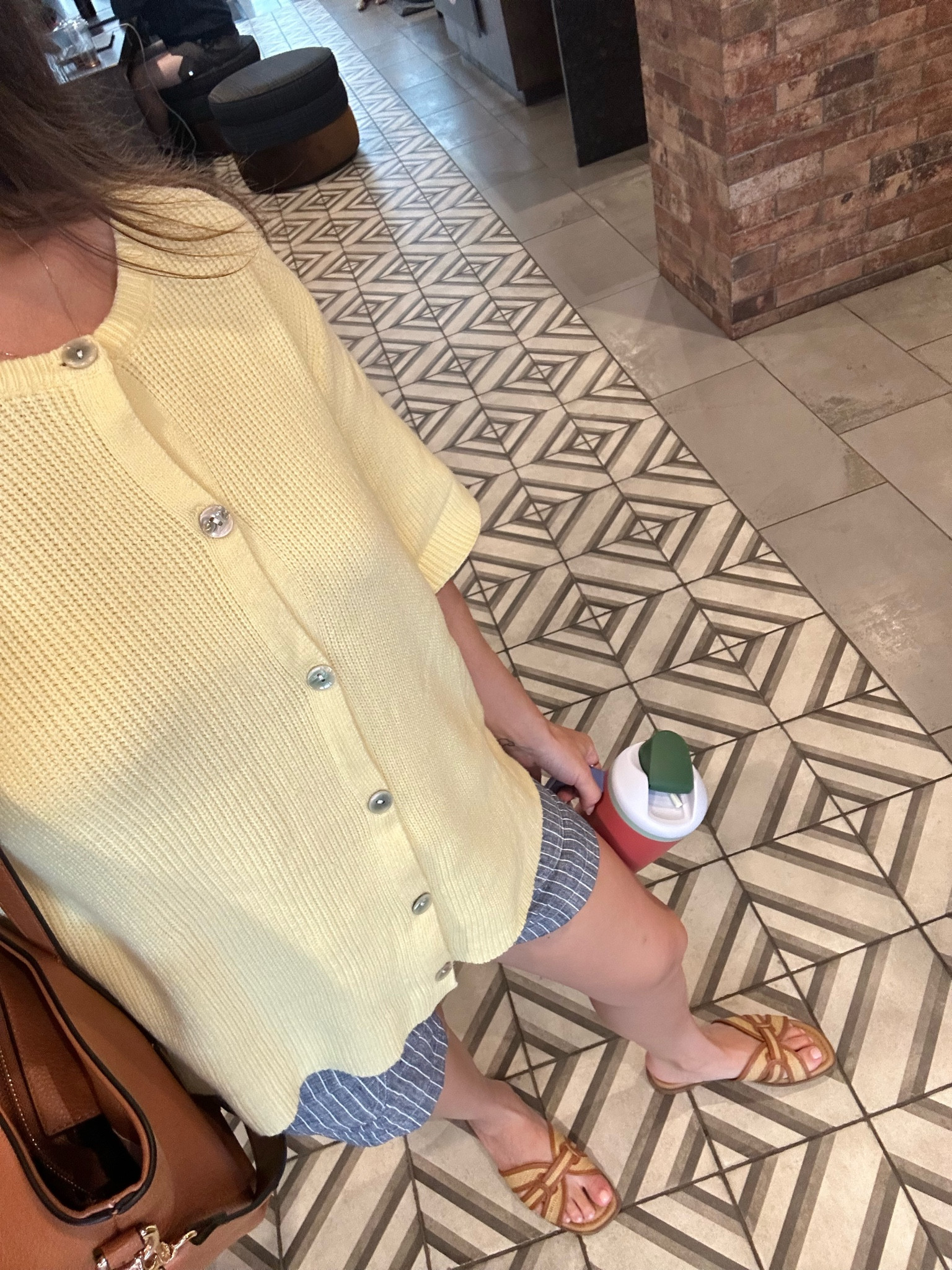 Cardigan is Tik Tok shop, shorts are Quince and shoes are DSW! Tagged similar cardigans 

#LTKPetite #LTKFindsUnder50