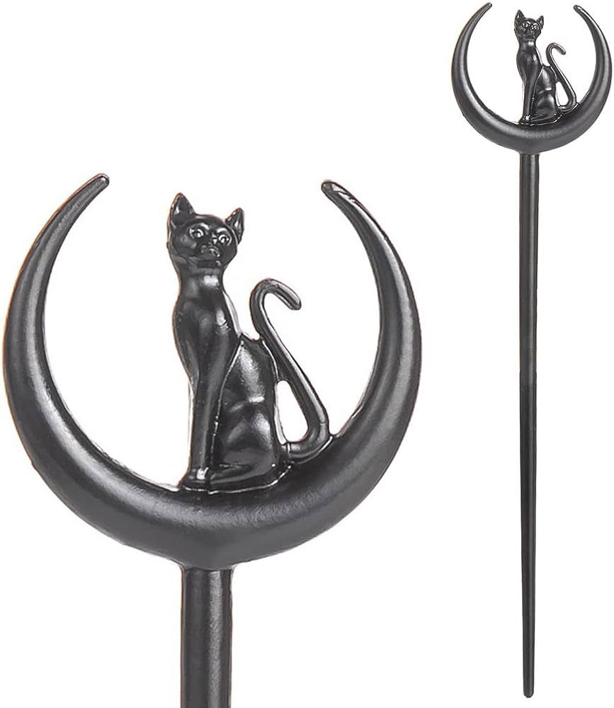 2pcs Cat Moon Hair Styling Pins … curated on LTK