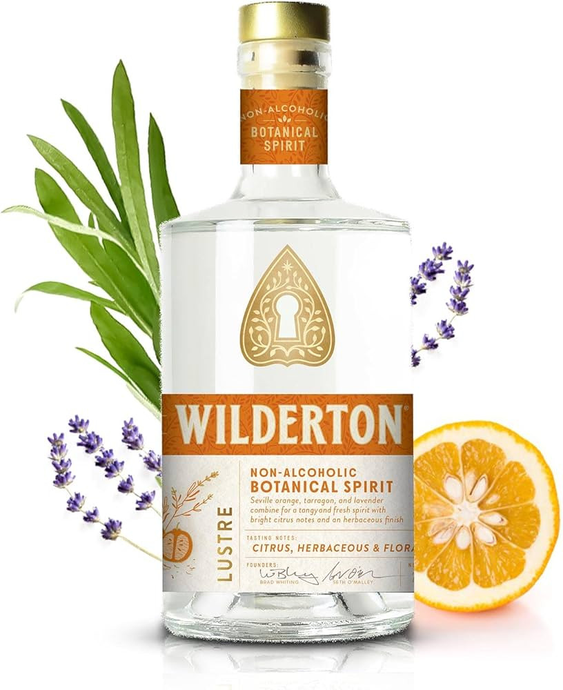 Wilderton Lustre Non Alcoholic Spirits - Botanical Spirit with Citrus, Herbaceous and Floral Note... | Amazon (US)