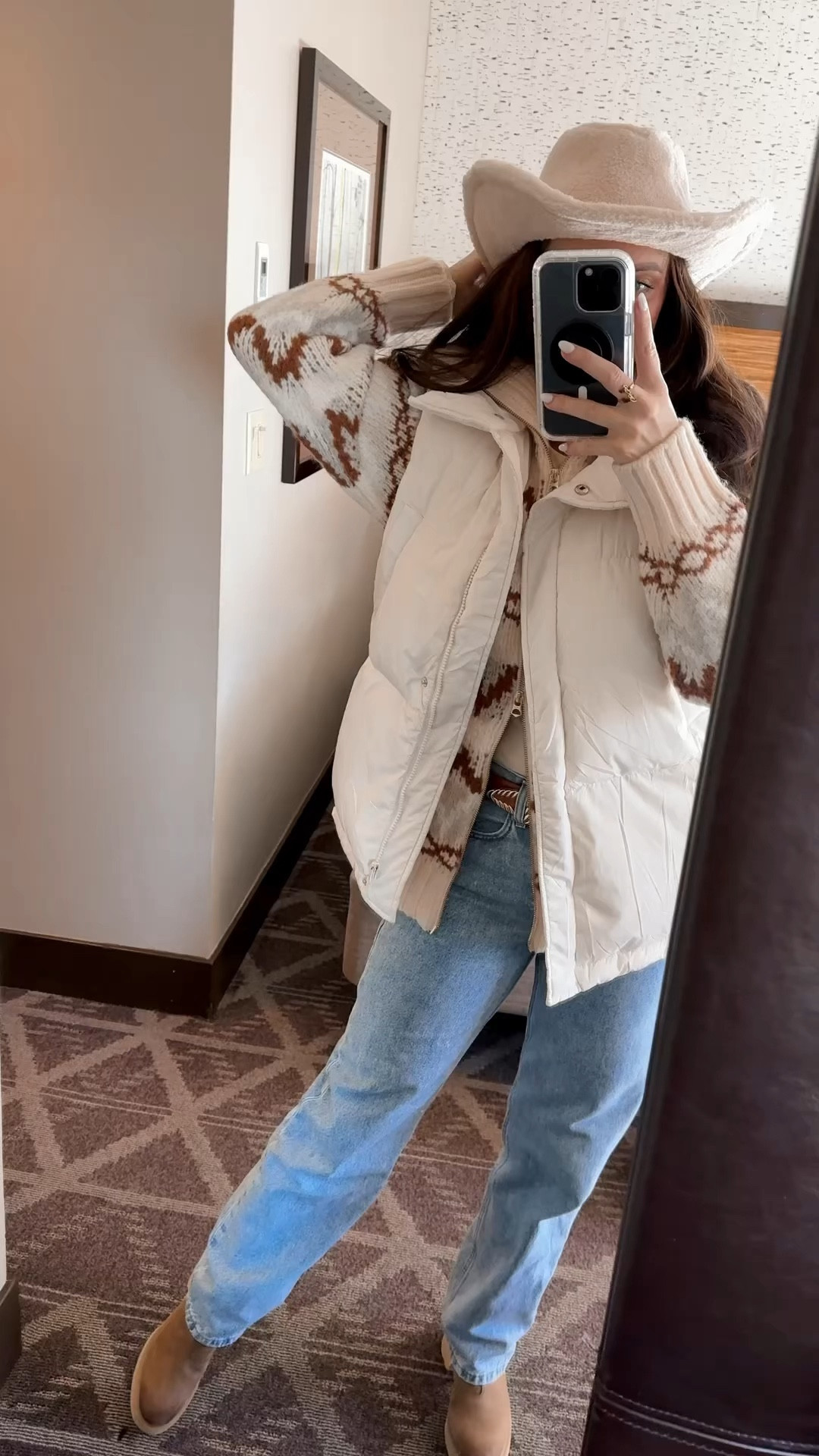 Jackson Hole Outfit - wearing smalls in everything! 