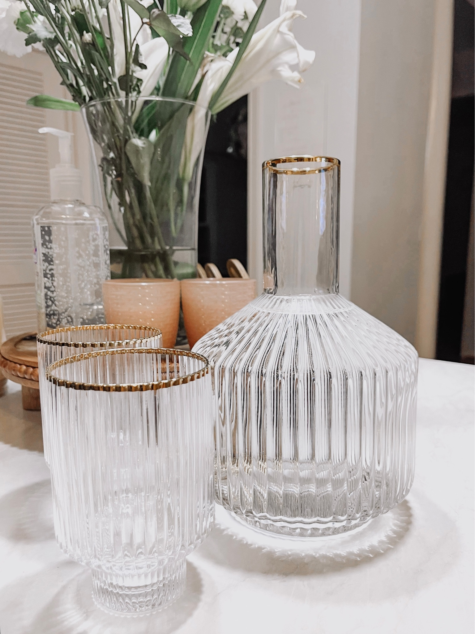 Water Pitcher with 2 glasses

#LTKhome