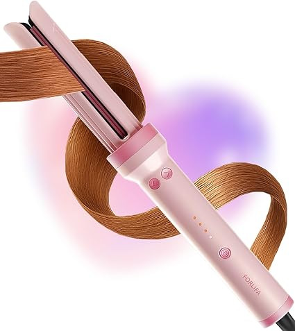 Automatic Curling Iron with Cool Airflow Styler, Rotating Curling Wand with 1.1 Billion Negative ... | Amazon (US)