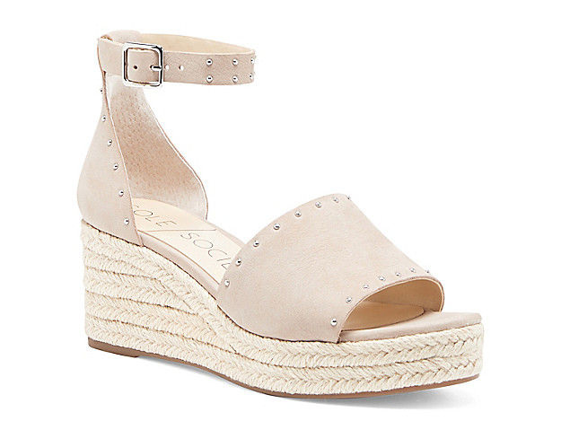 Sole Society Carya Espadrille Wedge Sandal - Women's - Beige | DSW