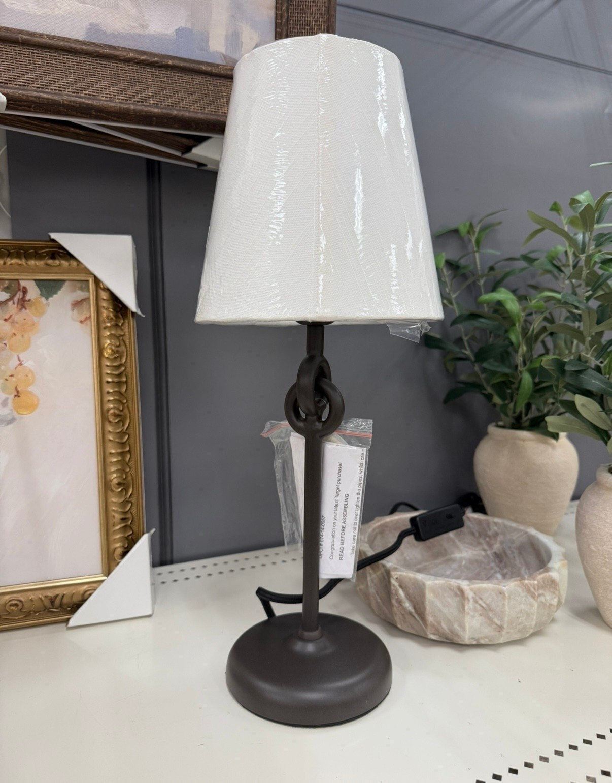 Spotted — and it was the last one in my store 😮
Such a good McGee & Co–style lamp with that timeless, high-end look.
If you see it in stock, grab it fast 🤍