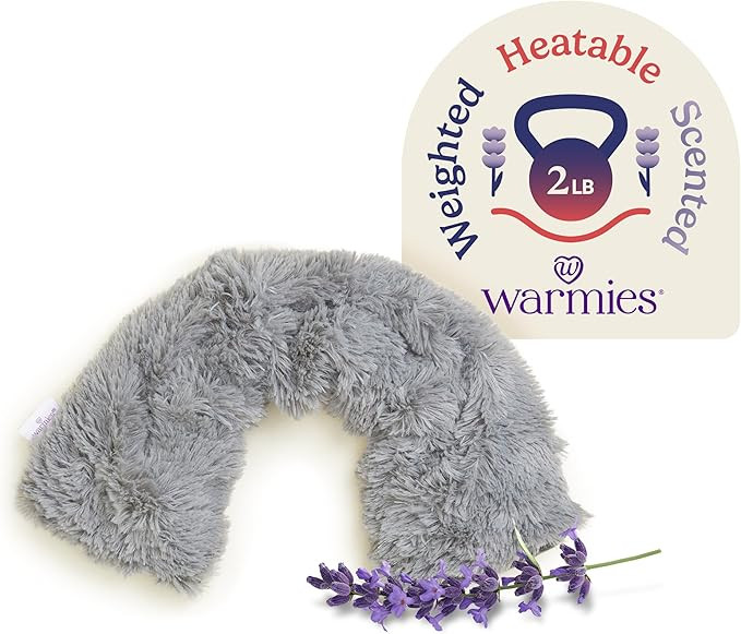 warmies Microwavable Neck & Shoulder Wrap - Heating & Cooling Plush Pad for Calming Relaxation - ... | Amazon (US)