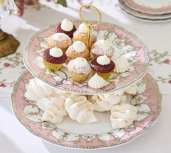 LoveShackFancy Holiday Cake Stand | Pottery Barn (US)