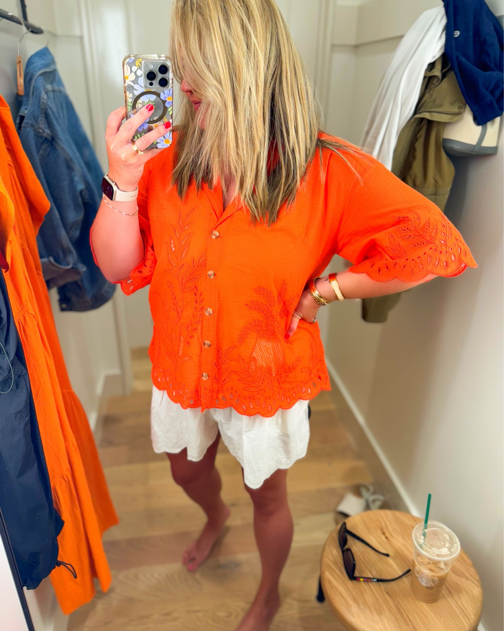 Anthropologie try-on
Several cute summer outfits, including a linen summer dress, white shorts, eyelet tops, and the most perfect denim jacket ever!

#LTKTravel #LTKFindsUnder100 #LTKMidsize