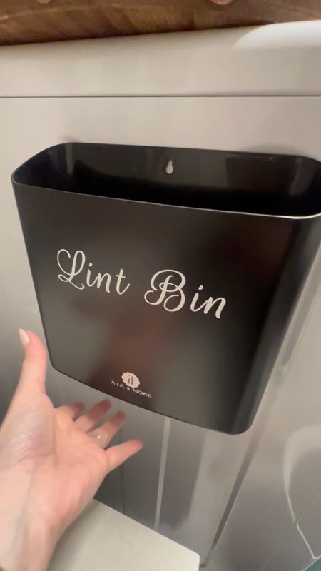 Some of you had this lint bin in your Amazon cart and I’ve had mine for 3 years - I love it! The magnet is super strong. Perfect for laundry room cleaning and organizing.  Easily throw your lint away without a hassle  

#LTKunder50 #LTKhome #LTKFind