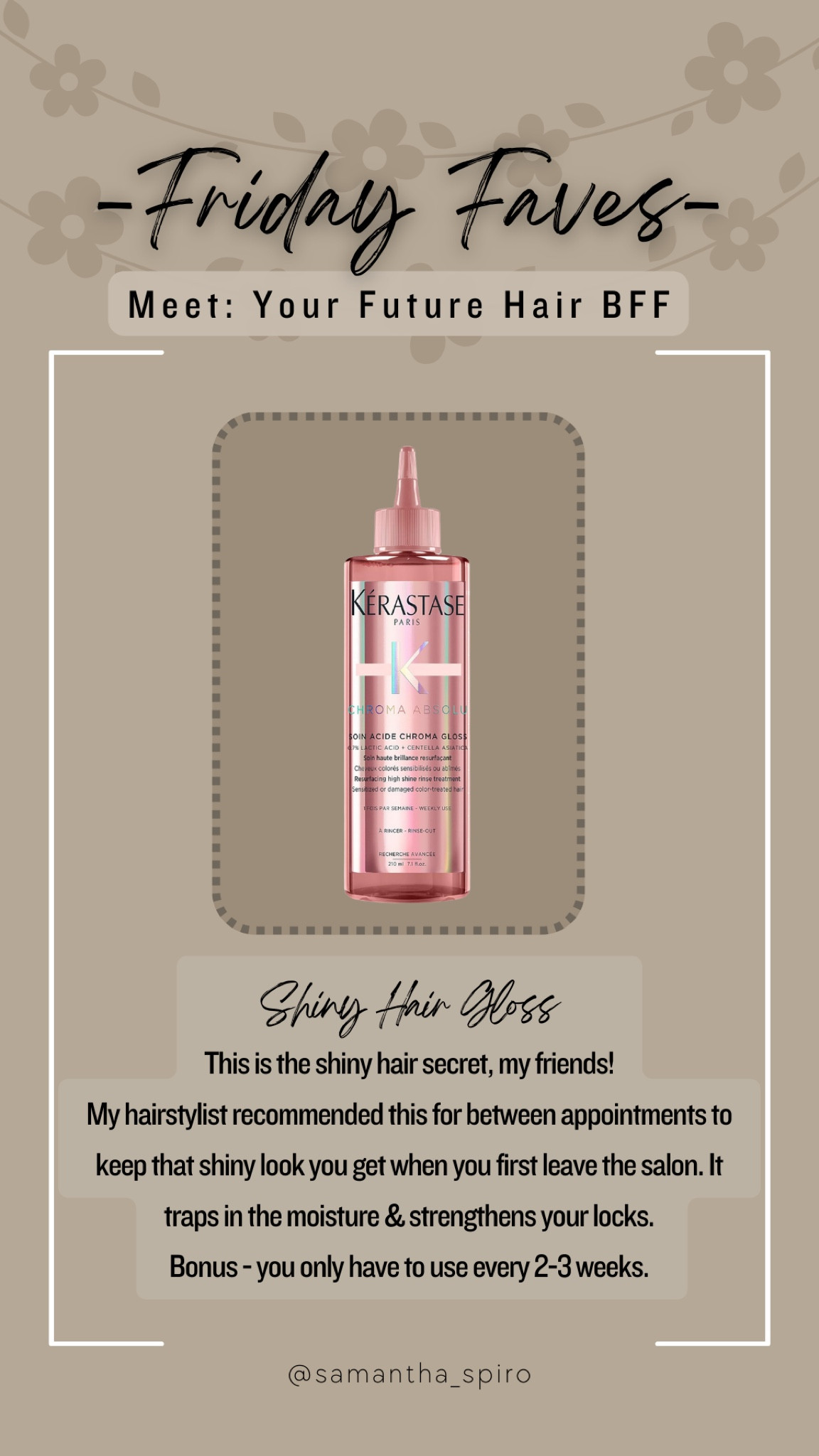 Glossy shiny hair for the win! 🏆 Tagged two retailers / same price but you can choose which you prefer  

#hairmvp #shinyhair 

#LTKbeauty