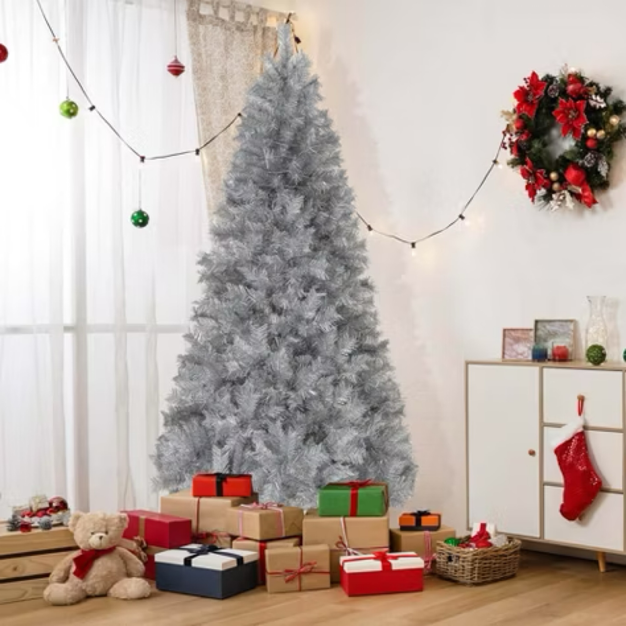 The perfect Christmas tree 🎄 love the frosty pines 

#LTKsalealert #LTKhome #LTKSeasonal