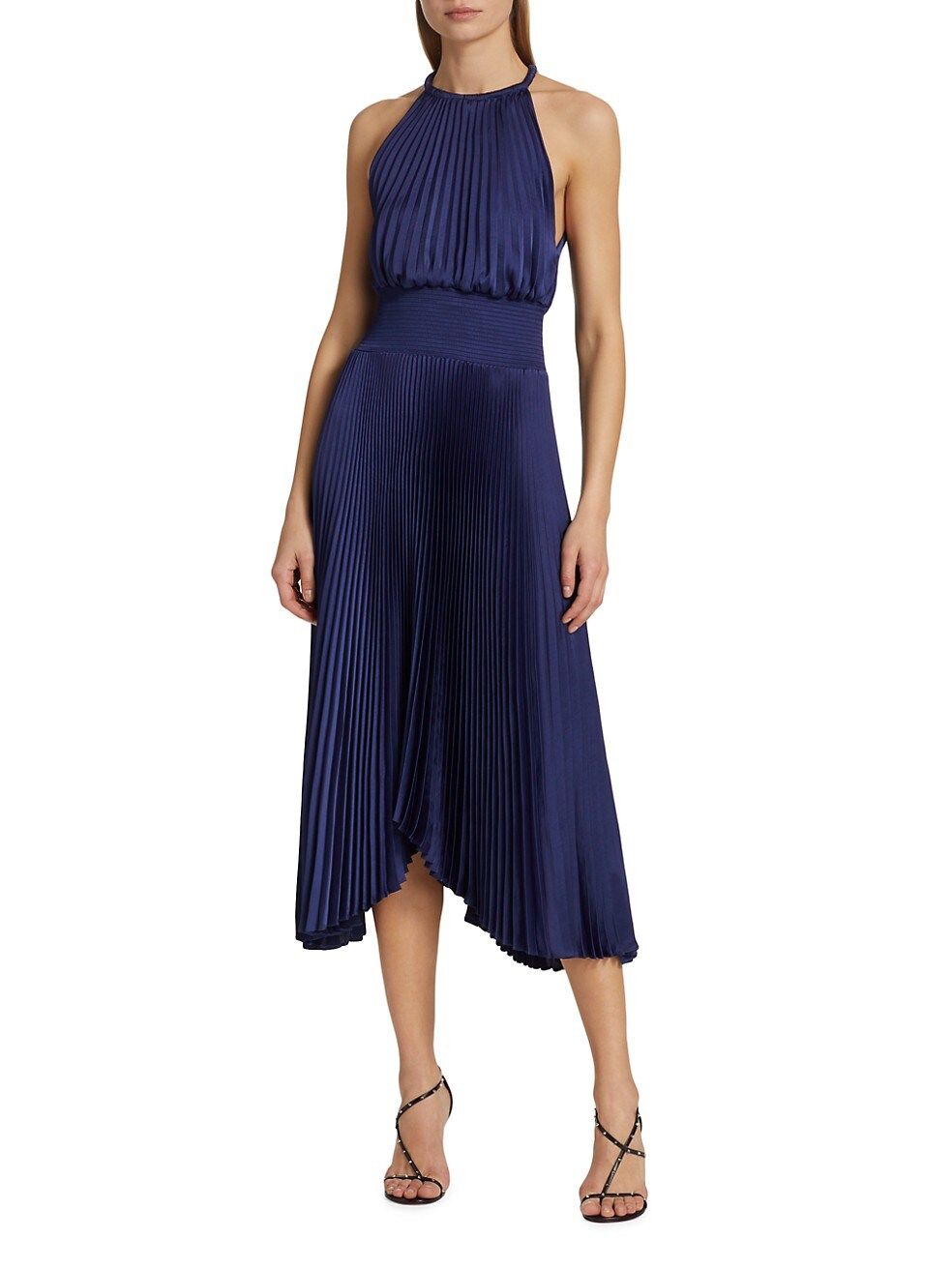 Renzo II Pleated Midi-Dress | Saks Fifth Avenue