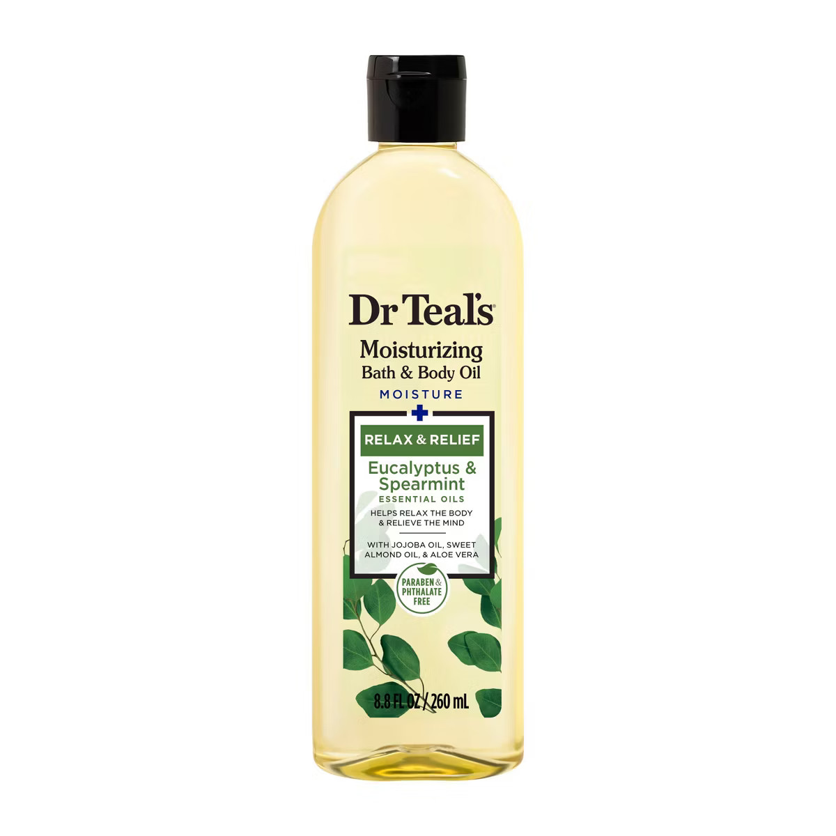 Dr Teal's Rejuvenating Eucalyptus & Spearmint Moisturizing Bath & Body Oil - 8.8 fl oz | Target
