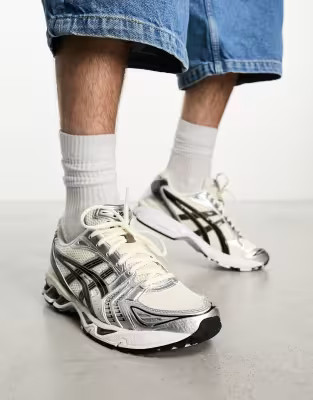 Asics Gel-Kayano 14 trainers in silver | ASOS (Global)
