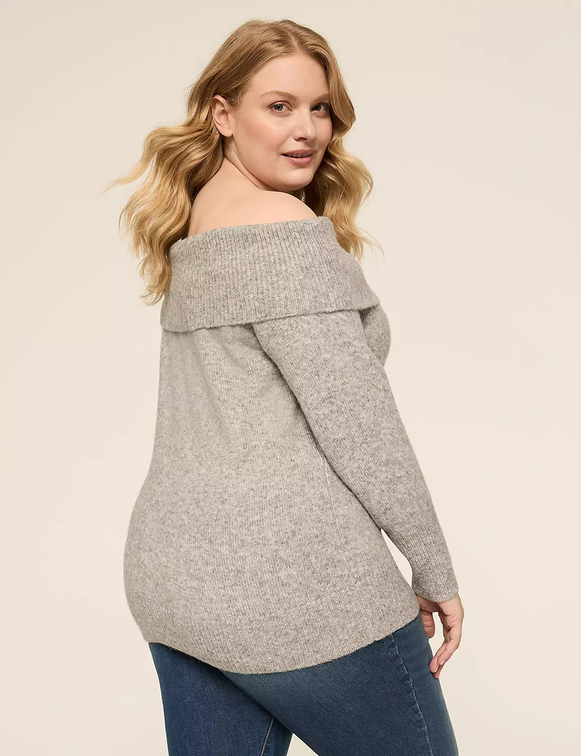 Off-The-Shoulder Sweater | LaneBryant | Lane Bryant (US)