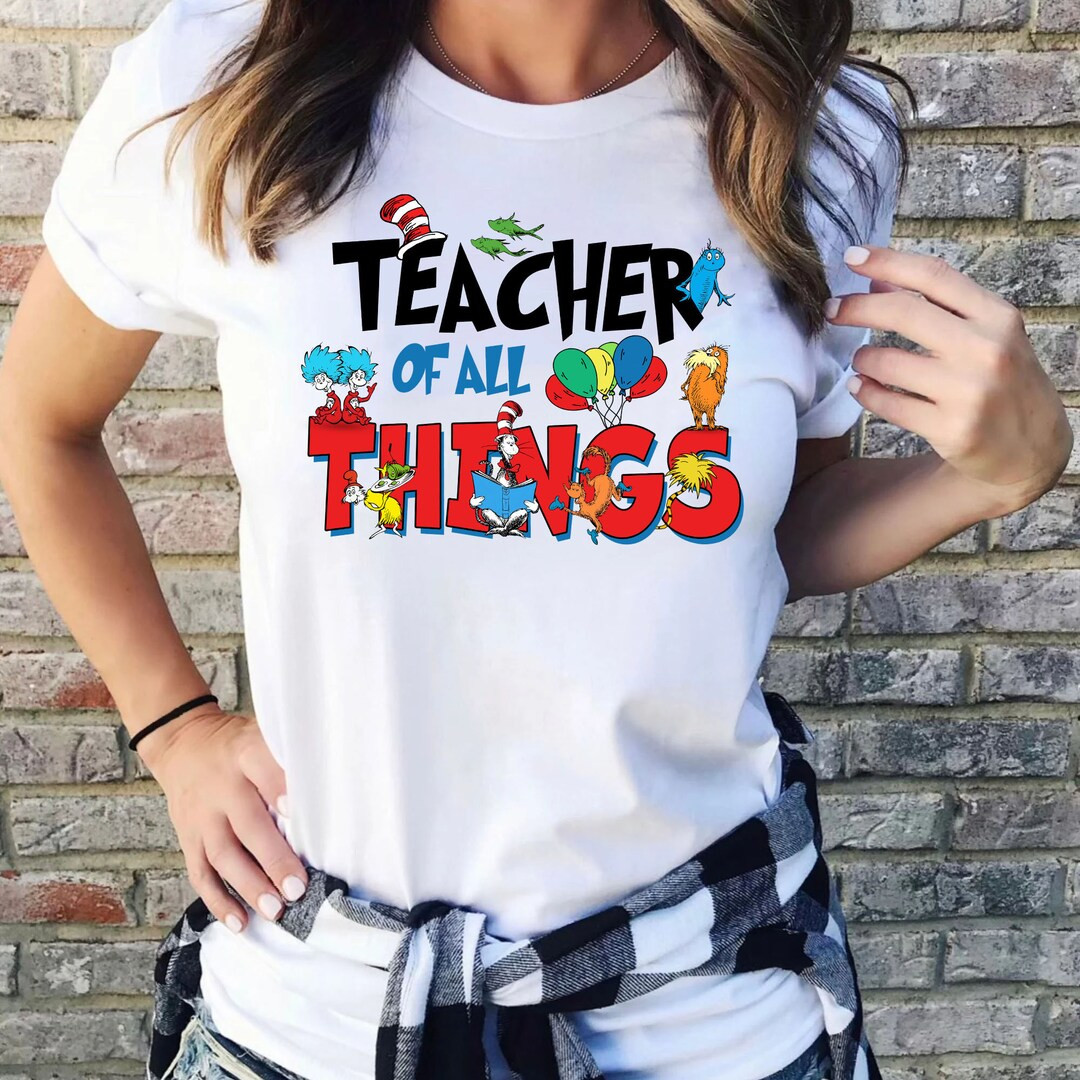 Teacher of All Things shirt, Teacher shirt, Teacher life, Teacher love, School Sublimation, Schoo... | Etsy (US)