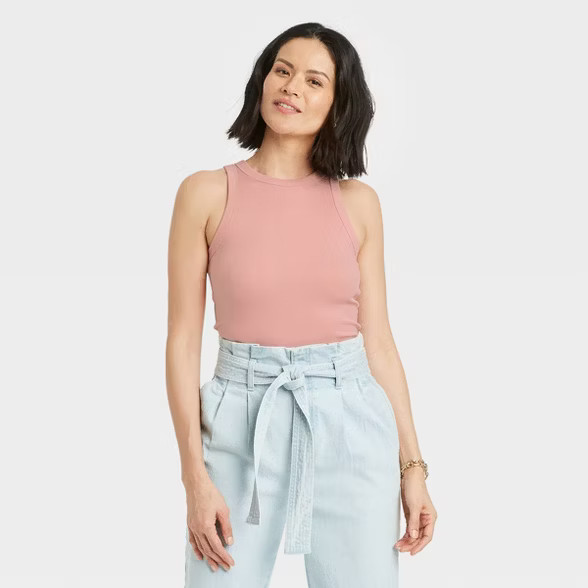 Women's Rib Tank Top - A New Day™ | Target